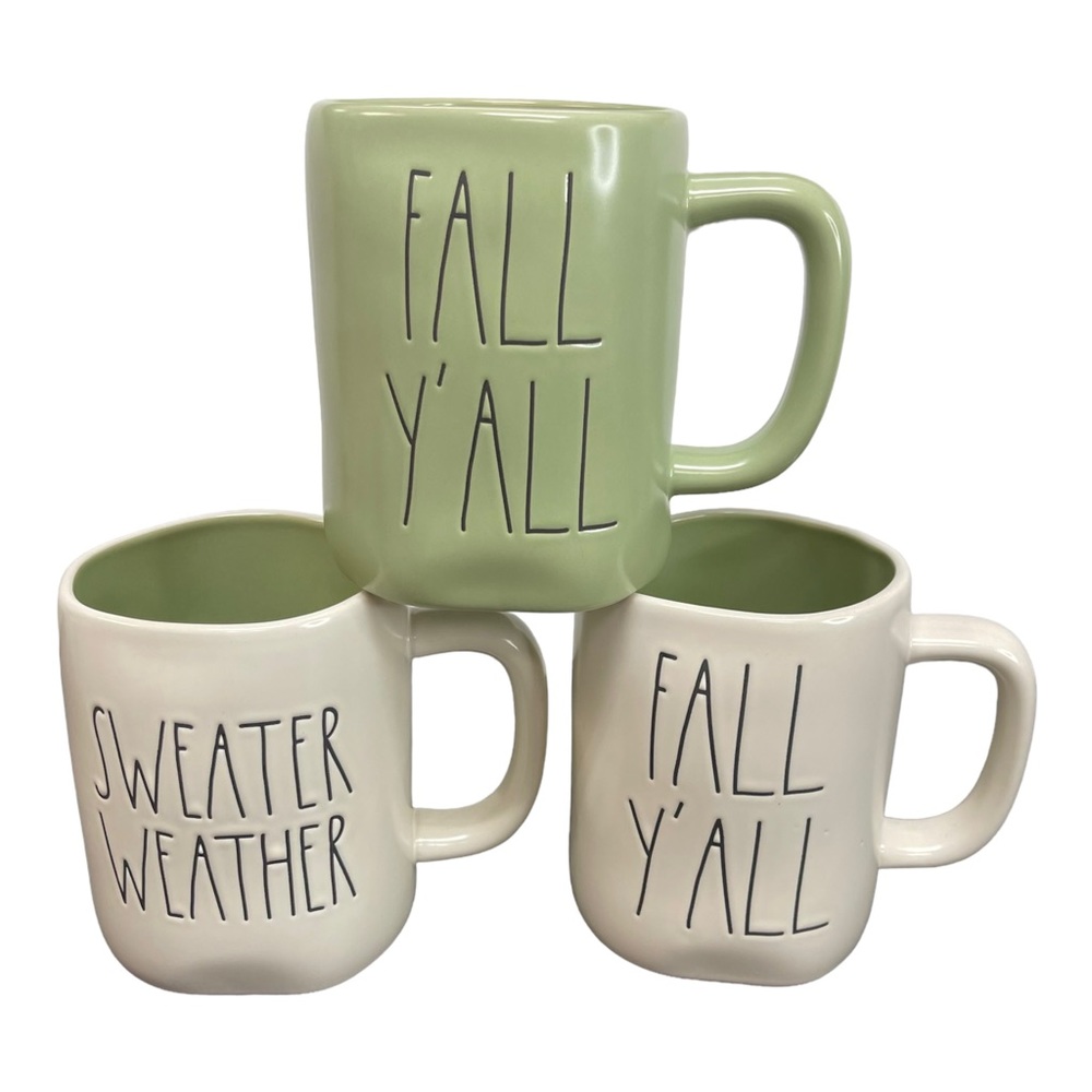 Rae Dunn Fall Themed Mugs